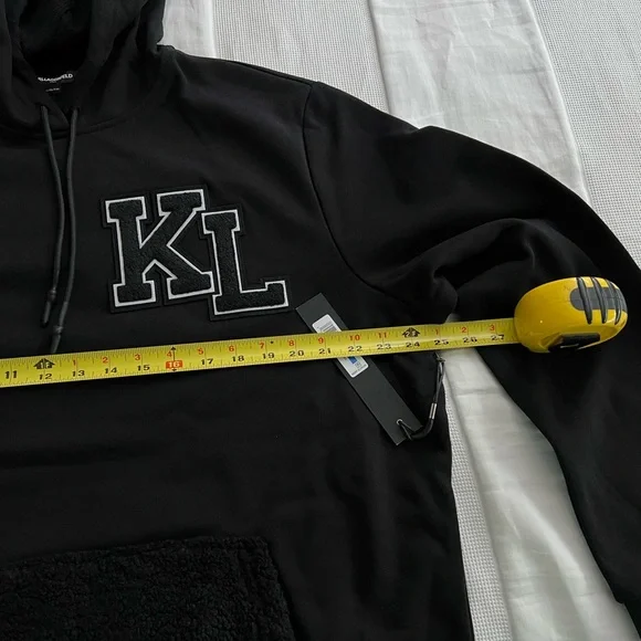 New Mens Karl Lagerfeld Hoodie Size XL - Picture 4 of 11